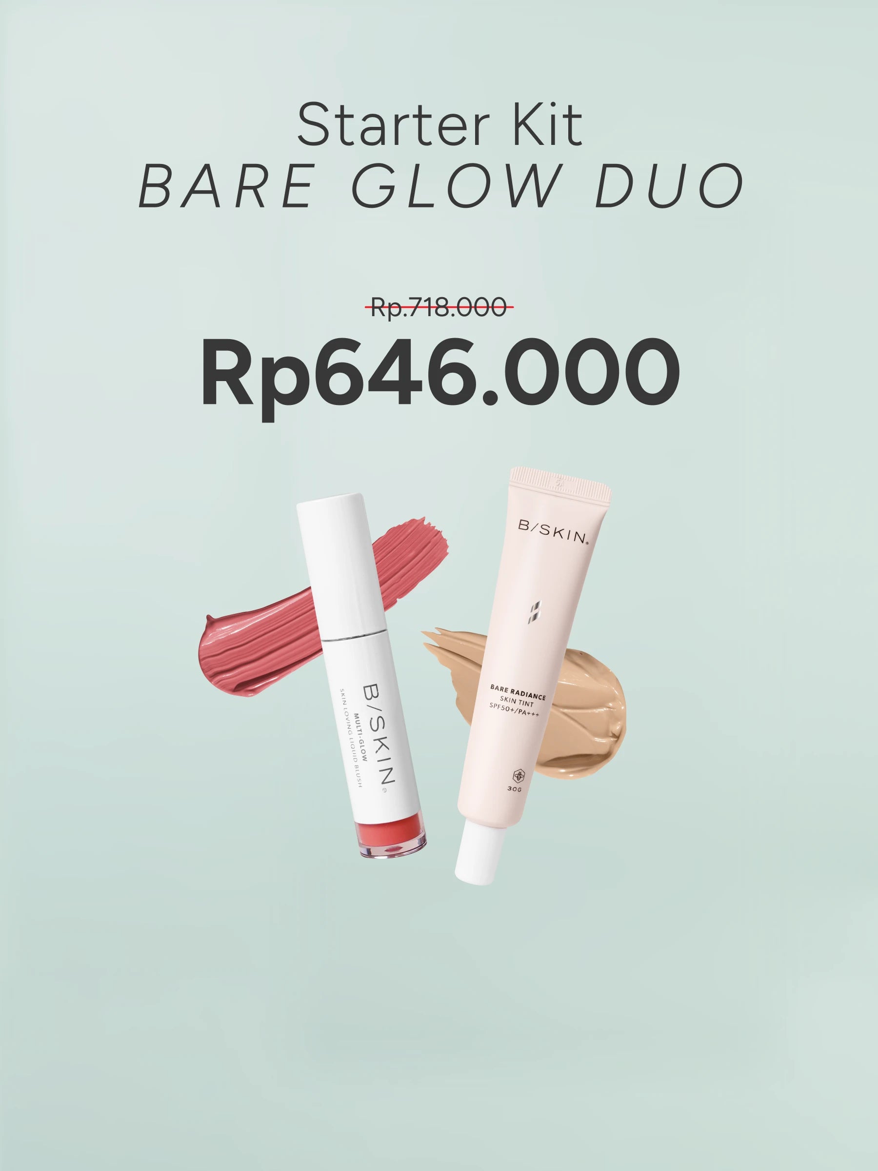 Starter Kit: Bare Glow Duo